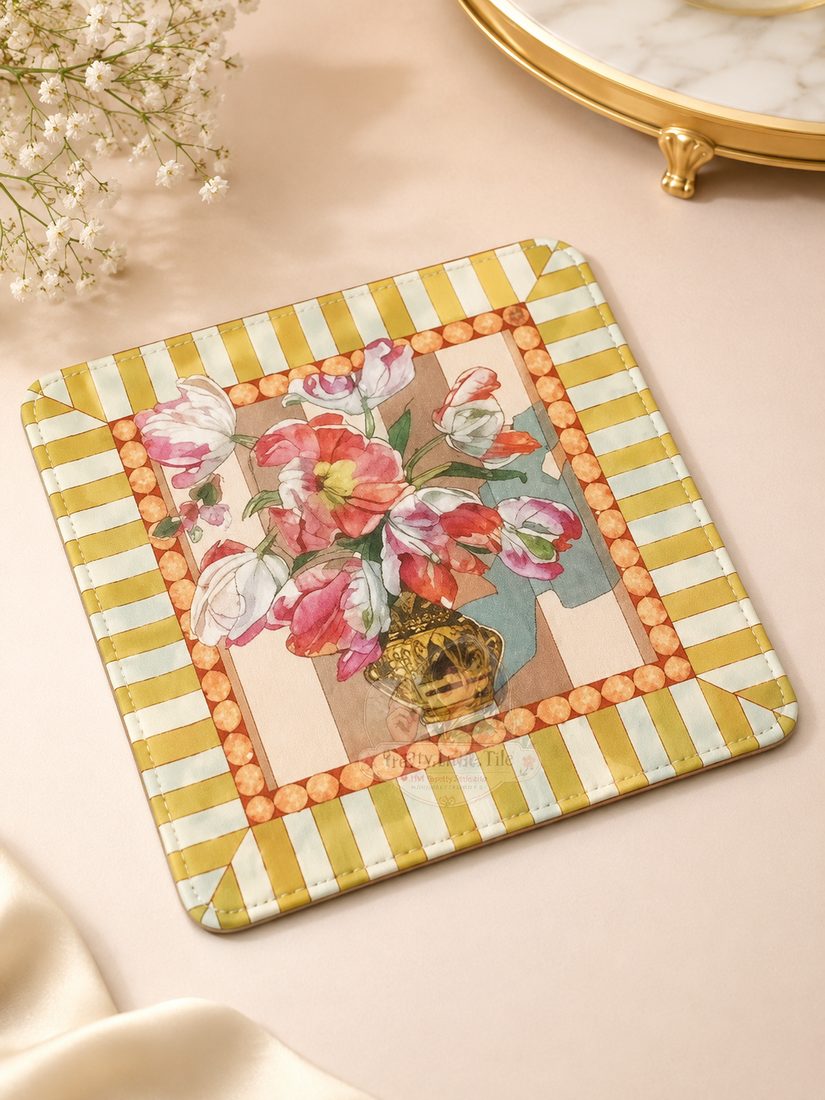 Golden Bloom Mat