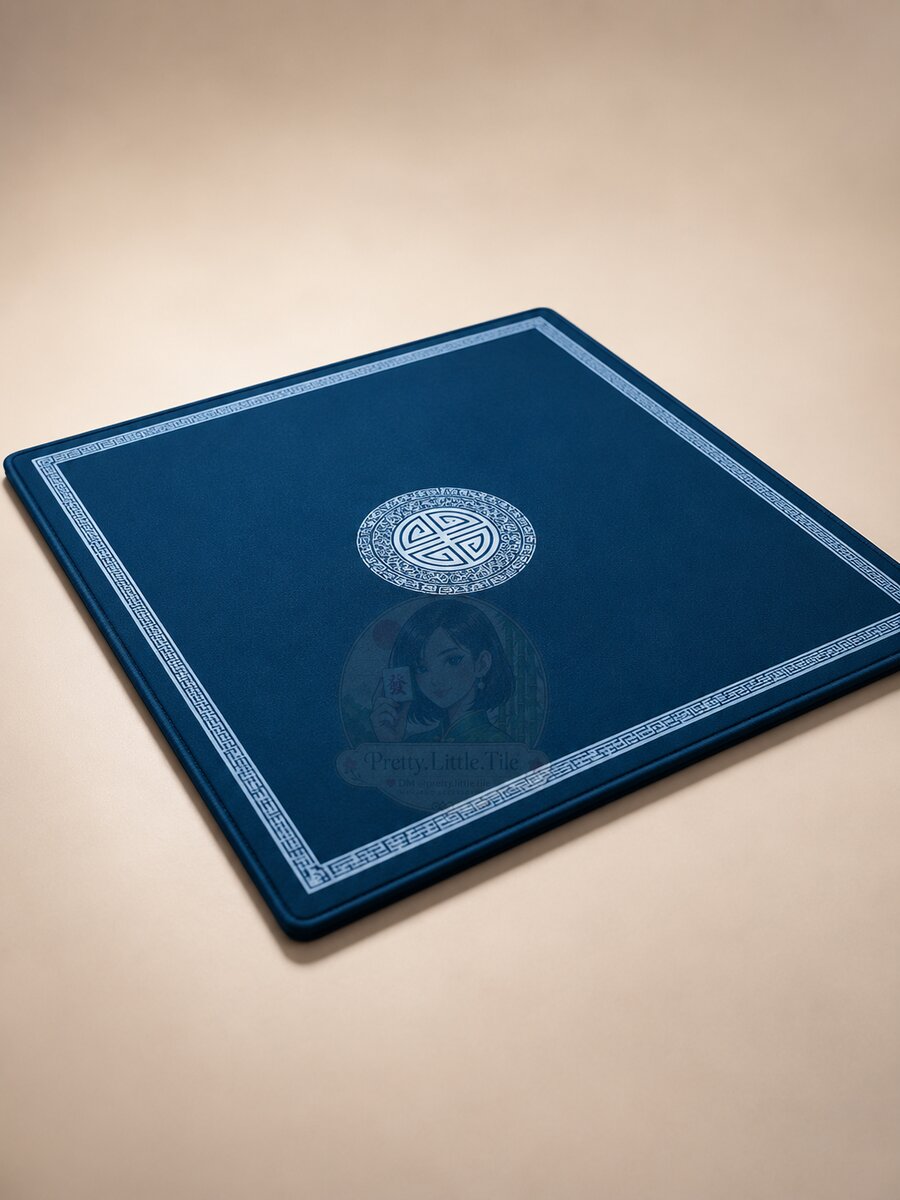 Royal Blue Mahjong Mat