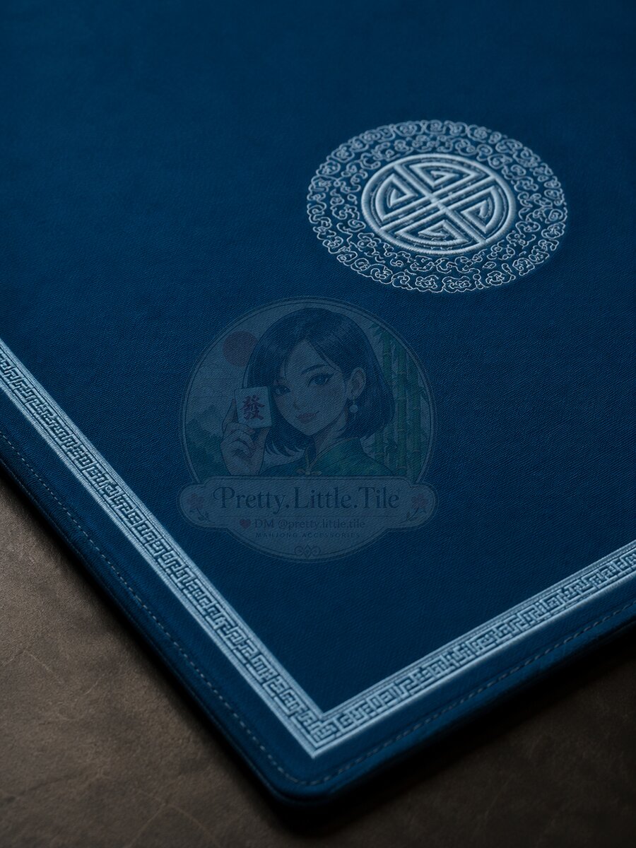 Royal Blue Mahjong Mat