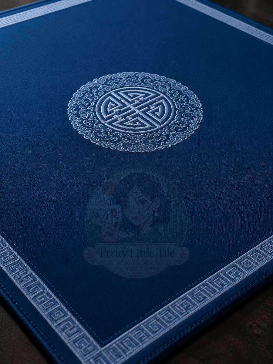 Royal Blue Mahjong Mat
