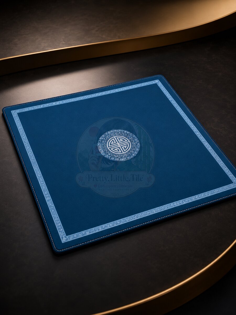 Royal Blue Mahjong Mat